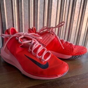 Nike Court Air Zoom Zero Tennis Shoes Pink Women's Size 9